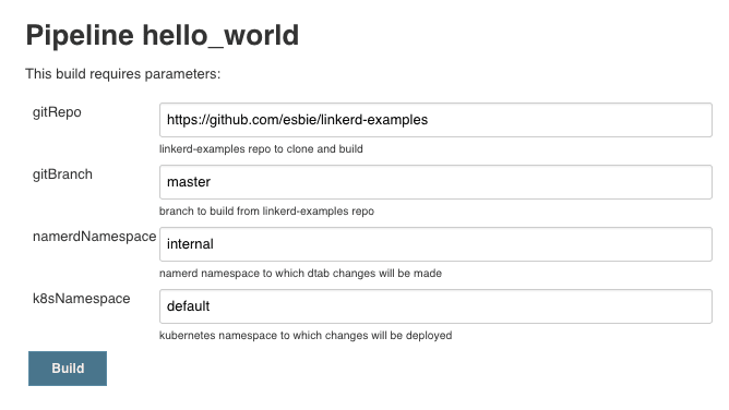 pipeline hello world